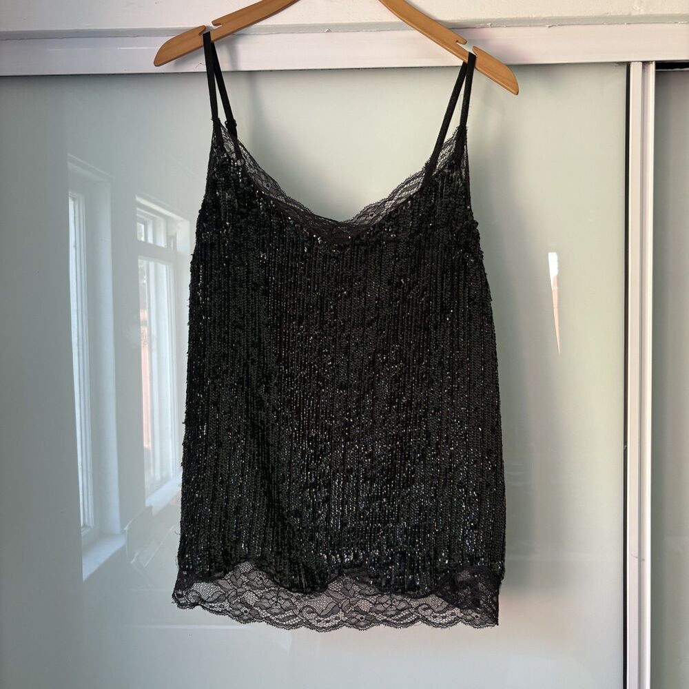 Sequin Cami Top